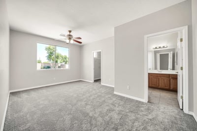 Private guest bedroom conveniently located near a full bathroom, offering excellent comfort for visitors or extended family. The flexible layout enhances the home's functionality and buyer appeal.