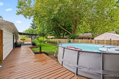 Backyard and Pool