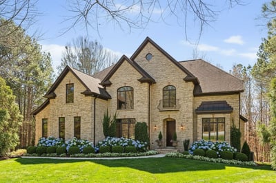 VIRTUAL STAGING: Landscaping around the home has been virtually added.