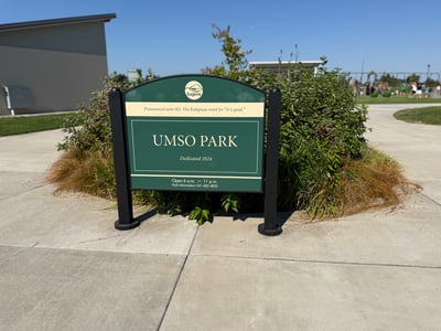 Brand new park and play structure.
