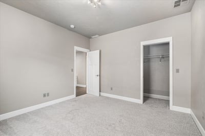 Walk-in closet.
