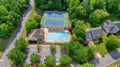 Active swim/tennis community with a number of social events throughout the year