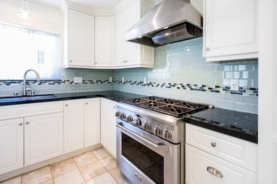 GE Monogram 6 burner stove