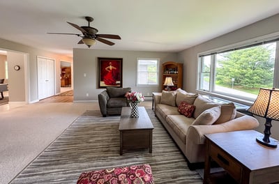Great Room to Kitchen-Dining-Family