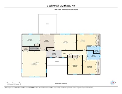 Floor Plan. Single Level Living!