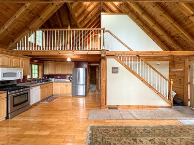 Looking back at 2nd Floor Loft