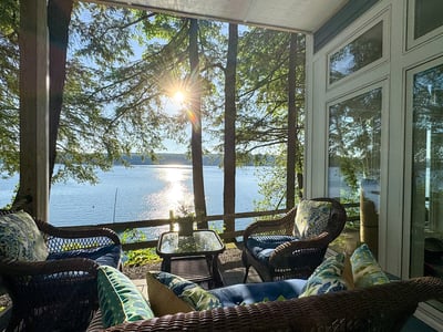 Ever Changing Porch View