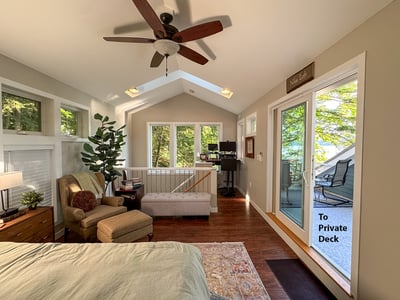 Opens to Private Deck