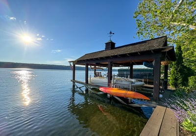 It's all about being out in nature and on the water...