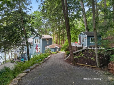 Office-Gym-Sleeping Cottage. Additional Parking