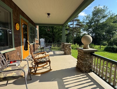 Broad Front Porch.
