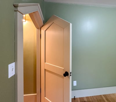 Hand-built Poplar Doors and Trim