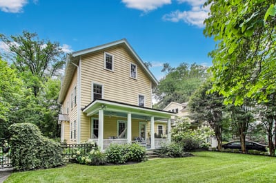 Classic Farmhouse Tucked Away on a Private Drive