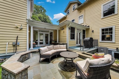 Patio & Grilling Porch off Dining & Morning Room
