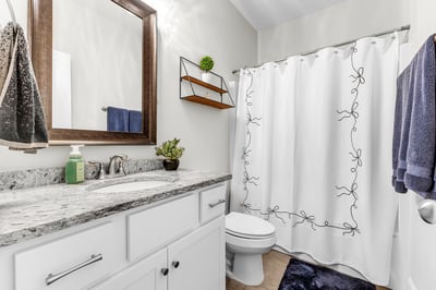 Full Bath near front guest bedroom