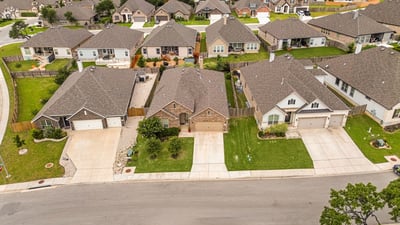 Well-maintained homes in a friendly neighborhood, featuring spacious yards and convenient access to local amenities.