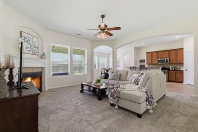 Imagine hosting in this fabulous open concept living/kitchen/dining area!