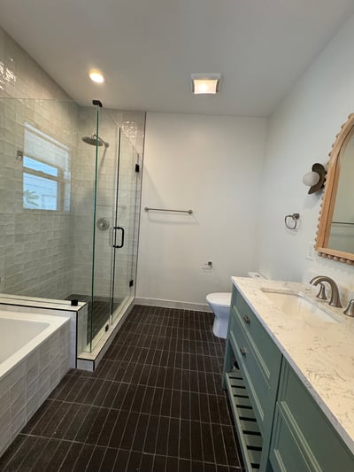 Primary Bath has Dual Vanities
