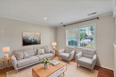 VIRTUAL STAGED LIVING ROOM