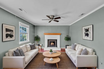 VIRTUALLY STAGED FAMILY ROOM