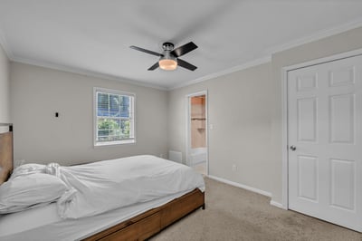 PRIMARY BEDROOM WITH FULL BATH