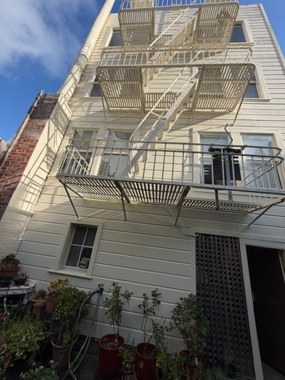 Rear of Building
