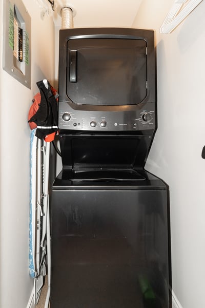 Main floor laundry closet