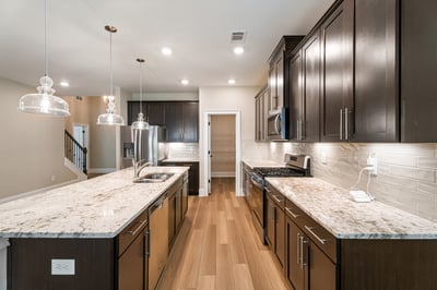 Lots of storage and countertop space!