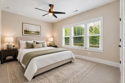 Secondary Bedroom Virtually Staged