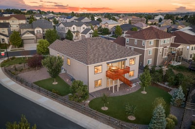 Expansive home features a spacious backyard and modern architecture, ideally situated in a tranquil neighborhood.