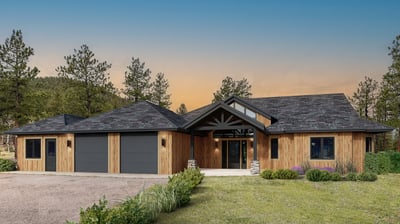 Discover this contemporary mountain retreat, featuring a unique design and surrounded by natural beauty.