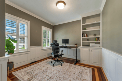 Built In Storage in Office Space