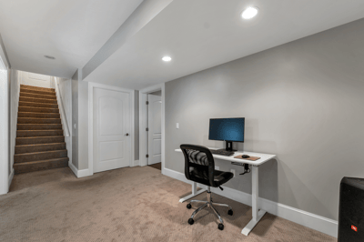 Stairs to Lower Level Basement