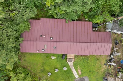 A peaceful setting surrounded by nature.