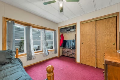 Generous Closet space