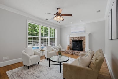 Keep room. Perfect area to unwind and relax.