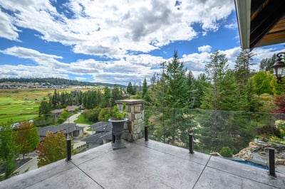 Breathtaking panoramic views enhance this outdoor space, inviting relaxation and enjoyment of nature's beauty.