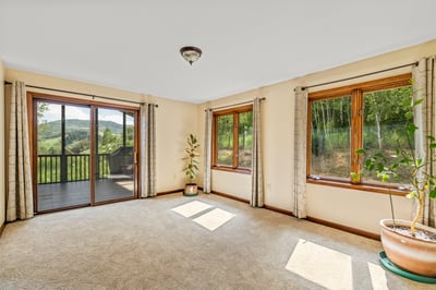 Bonus room off covered porch