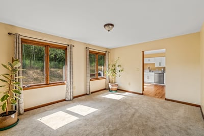 Bonus Room Off Covered Porch and Kitchen