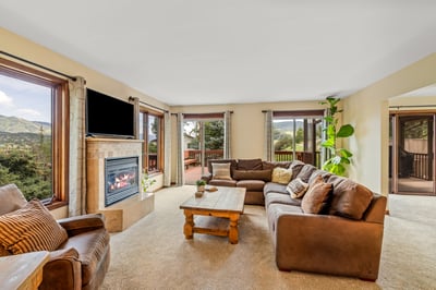 Big views from living area