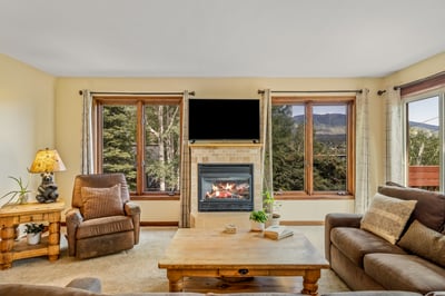 Cozy Gas Fireplace
