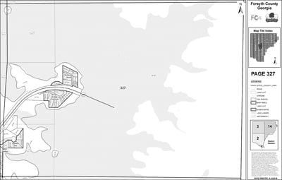 Unique opportunity to acquire prime waterfront property in Forsyth County, offering vast development potential and scenic views.