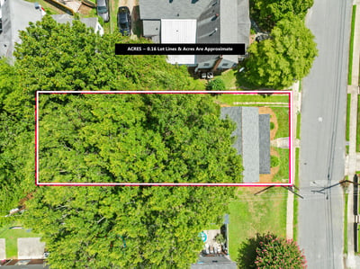 Spacious 0.16-acre lot with mature trees, ideal for building your dream home in a vibrant neighborhood.
