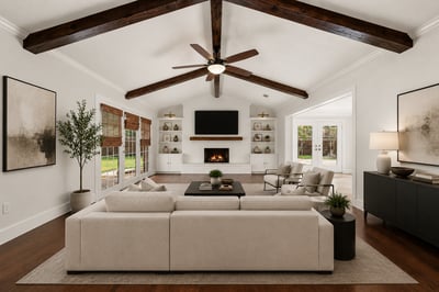Staged Family Room