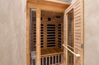 Primary Bathroom Sauna