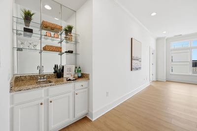 Wet Bar in Living room