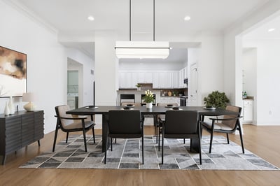 Dining Room, Looking Into Kitchen