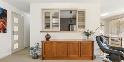 Bright, open layout featuring natural light and a seamless flow between living and dining areas.