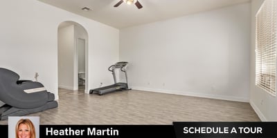 This large flex space offers endless possibilities for a home office, gym, or additional lounge. Clean finishes and modern flooring reflect the well-maintained condition of this Glendale property.
