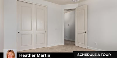 Soft carpeting and a bright window create a comfortable retreat. A flexible room within this Glendale home designed for both entertaining and everyday living.